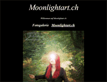 Tablet Screenshot of moonlightart.ch